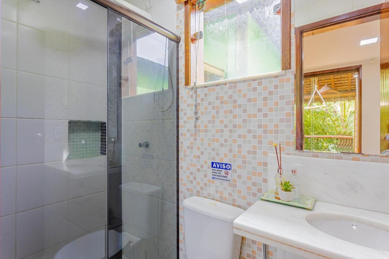 IT12 Lindo Bangalô Duplex 2 Suítes Pé na Areia, Itacimirim Exterior foto